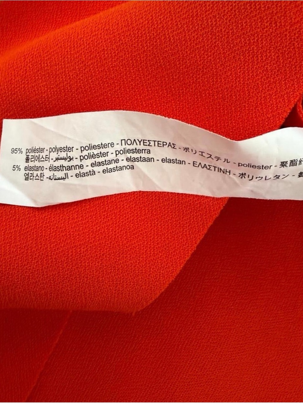 Zara Red Square-Neck Ribbed Tank - Picture 3 of 5